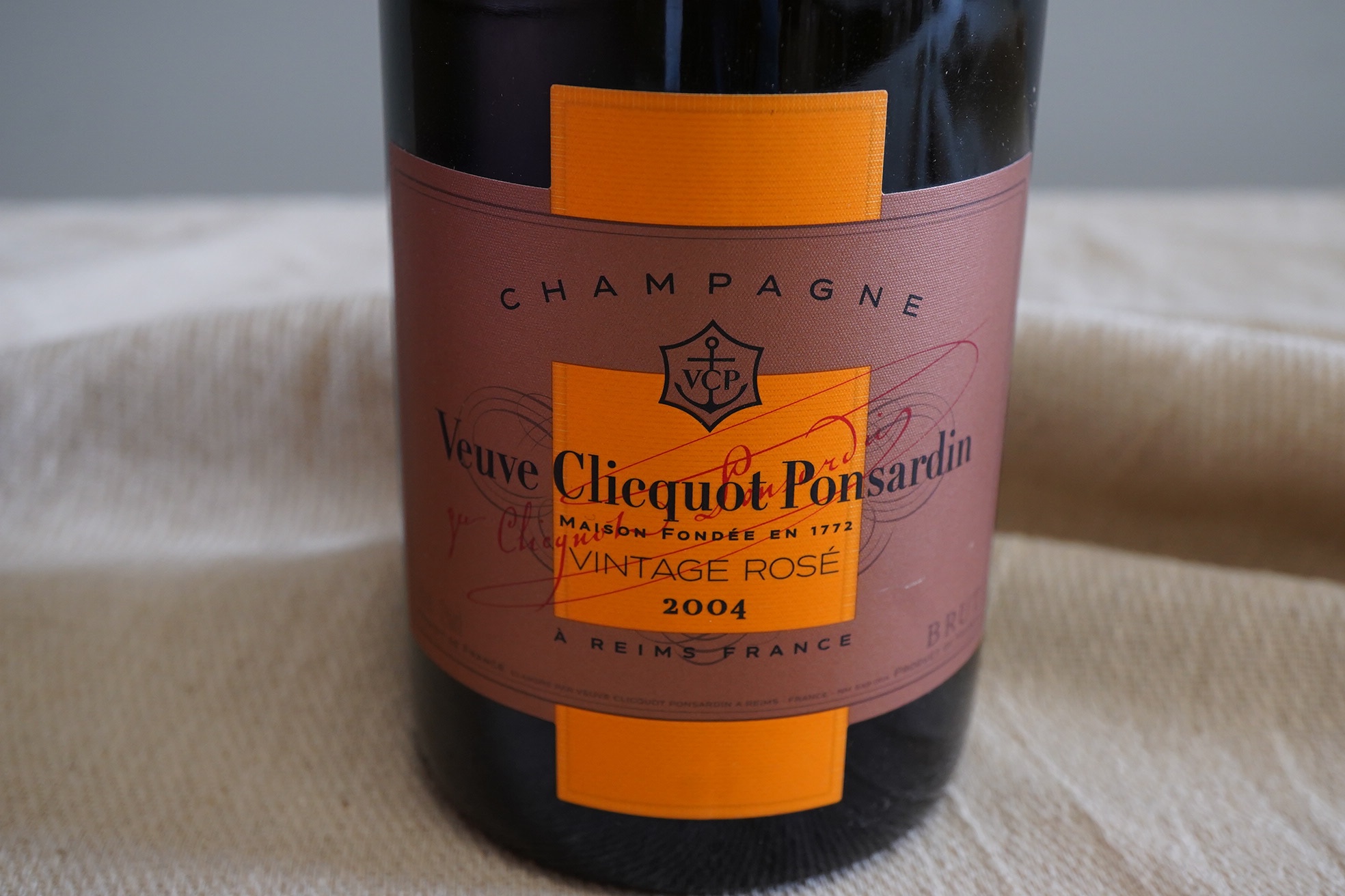 Champagne: Veuve Clicquot, Brut Vintage Rosé, 2004